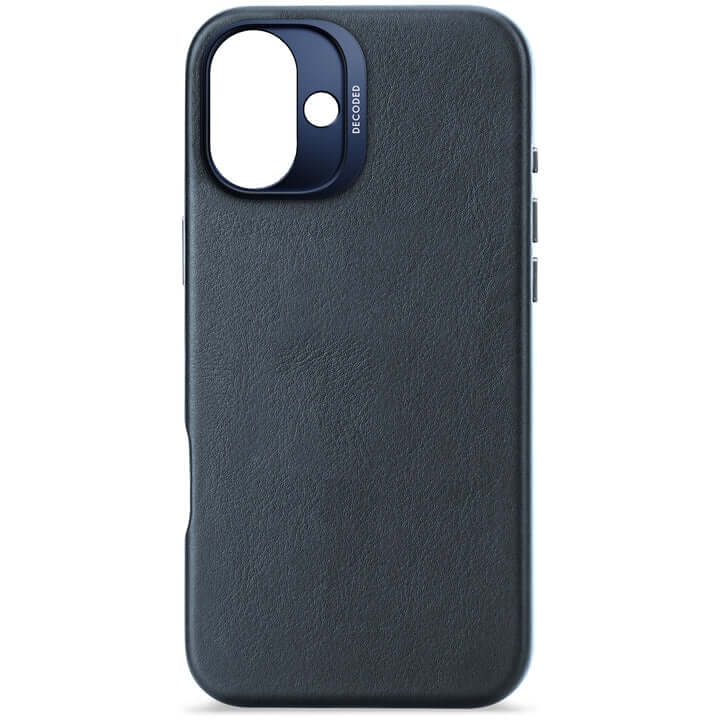 "DECODED Leather Backcover for iPhone 16 Plus"