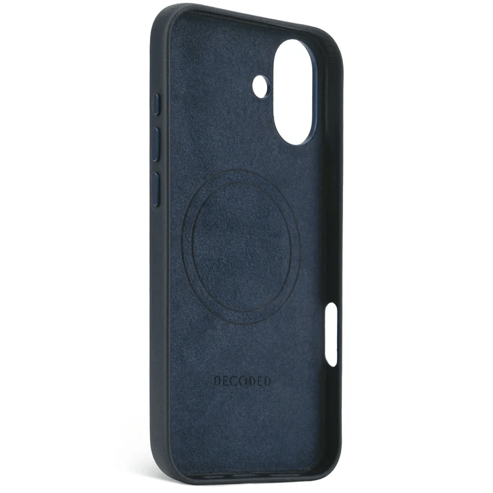 "DECODED Leather Backcover for iPhone 16 Plus"
