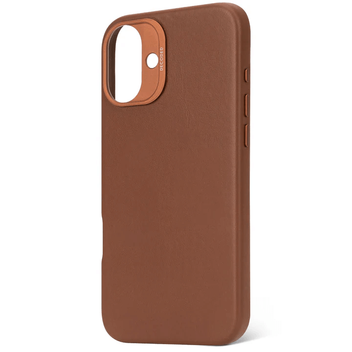 "DECODED Leather Backcover for iPhone 16 Plus"