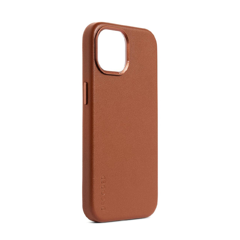 DECODED Leather Backcover for iPhone 15 Plus
