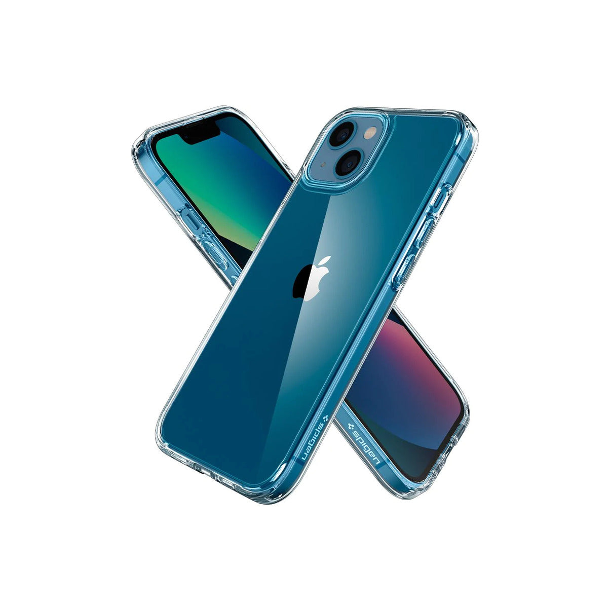 Spigen Crystal Hybrid, crystal clear - iPhone 13