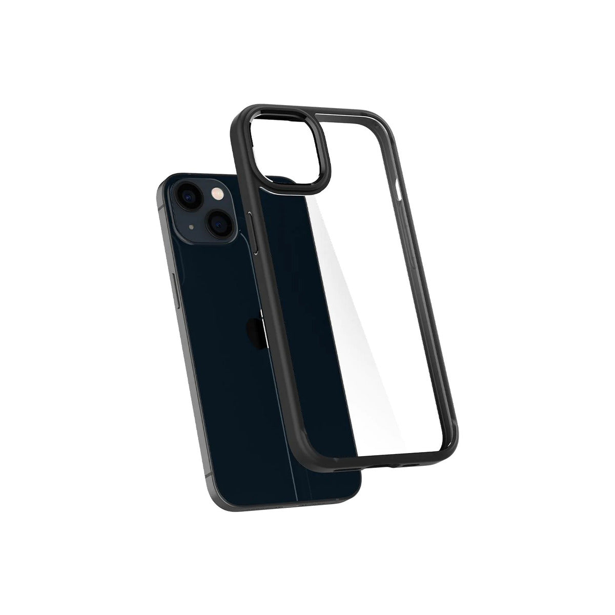 Spigen Crystal Hybrid, matte black -iPhone 13 mini