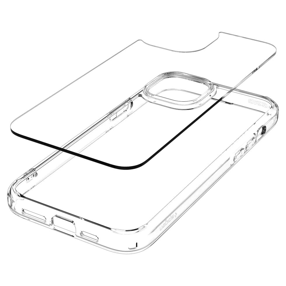 Spigen Crystal Hybrid, crystal clear - iPhone 15