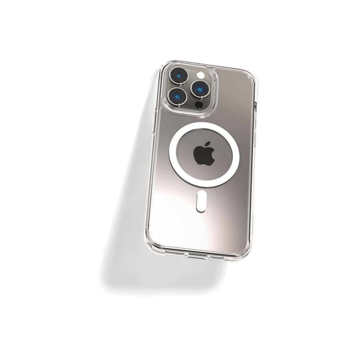 Spigen Crystal Hybrid MagSafe, white - iPhone 14 Pro