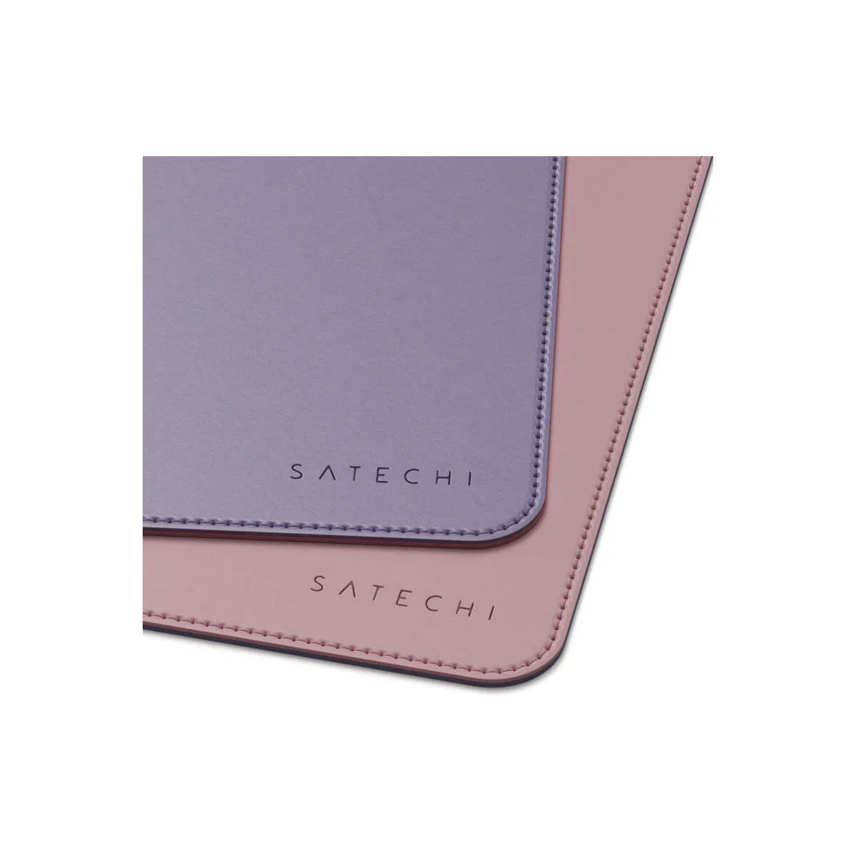 Satechi diual sided Eco-leather Deskmate - Pink/Purple