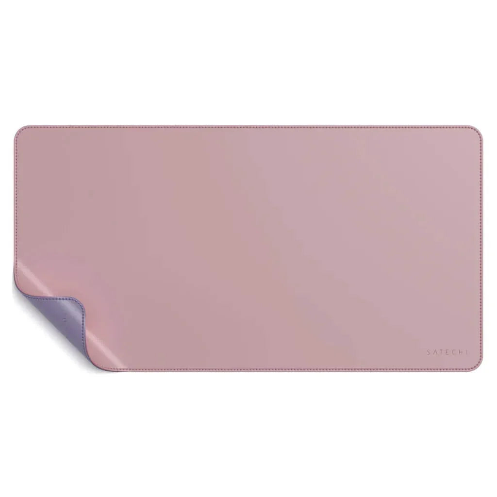 Satechi diual sided Eco-leather Deskmate - Pink/Purple