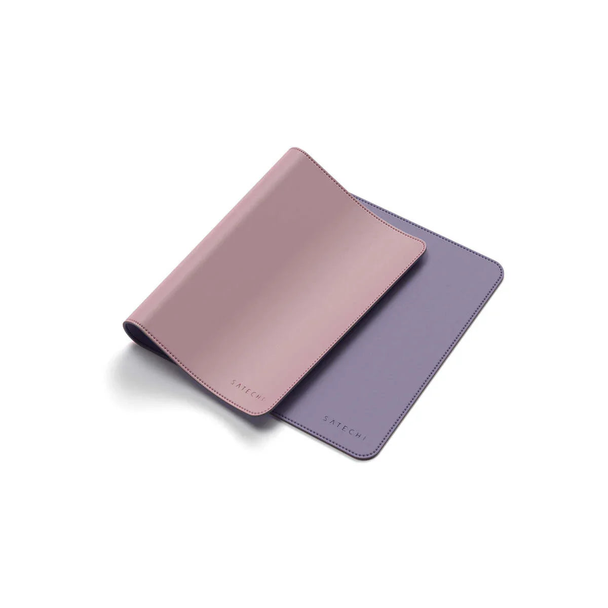 Satechi diual sided Eco-leather Deskmate - Pink/Purple