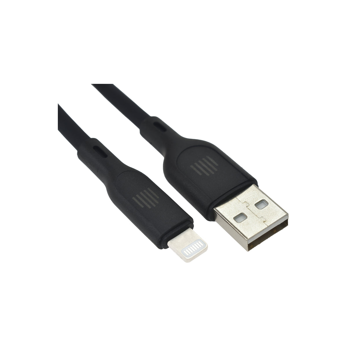 Dviced Cable USB-A to Lightning silicone 1,25m - Black