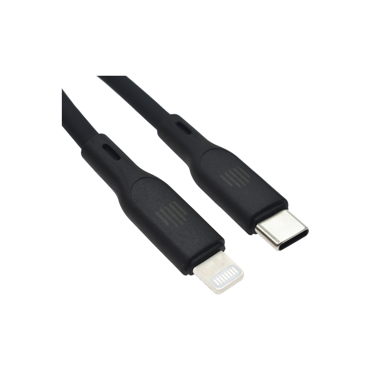 Dviced Cable USB-C to Lightning silicone 1,25m - Black