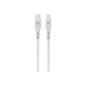 Dviced Cable USB-C to Lightning silicone 1,25m - White