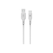Dviced Cable USB-A to USB-C silicone 1,25m - White