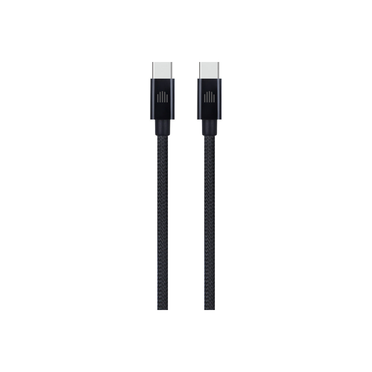 Dviced Cable USB-C to USB-C Nylon Textile 0,25m - Black