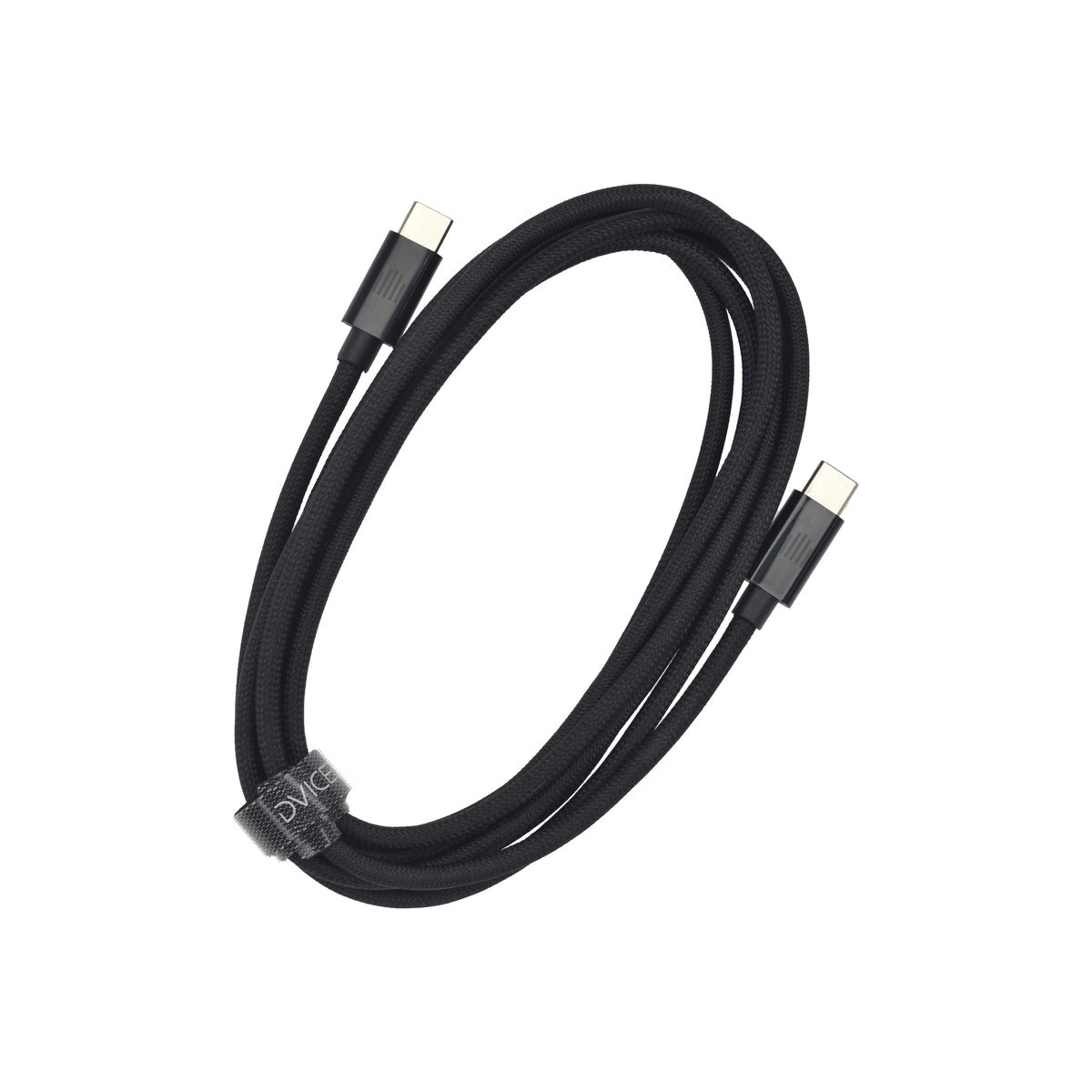 Dviced Cable USB-C to USB-C Nylon Textile 2m - Black