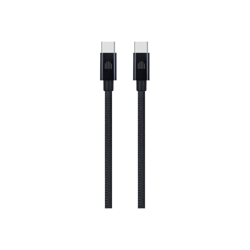 Dviced Cable USB-C to USB-C Nylon Textile 2m - Black
