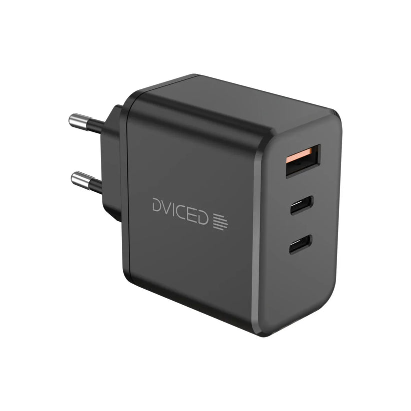 Dviced Wall charger 140W GaN 2 USB-C, USB-A EU - Black