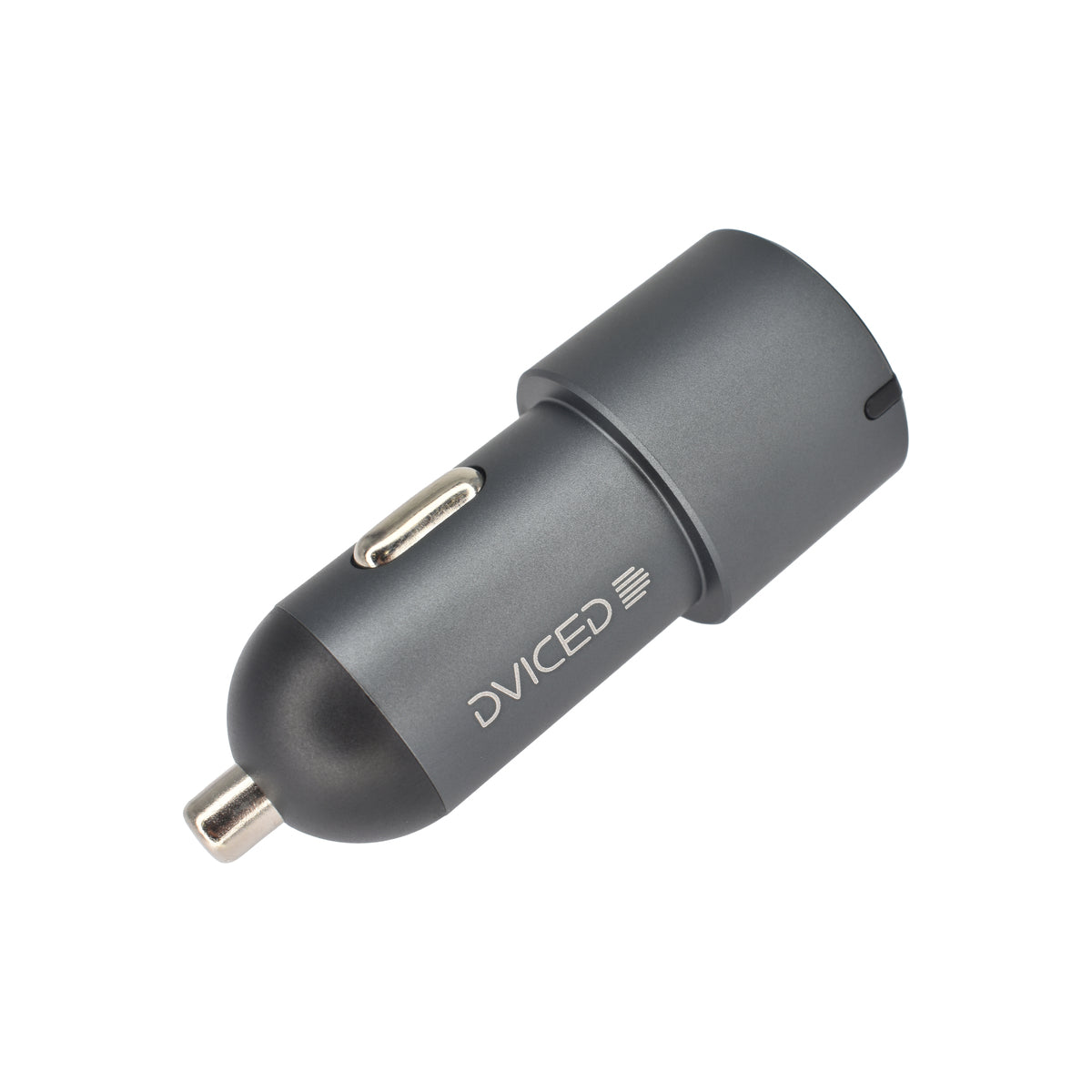 Dviced Car charger 60W 1 USB-A, 2 USB-C - Gray