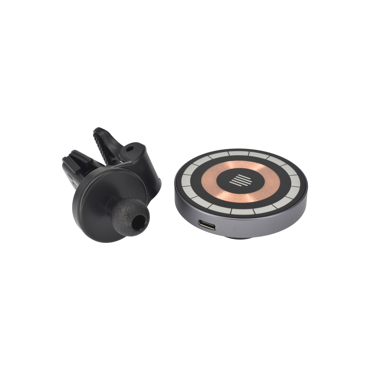 Dviced Magsafe car charger - Gray/Copper