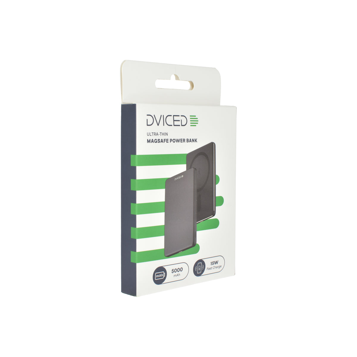 Dviced Ultrathin Power bank 5000mAh - Black