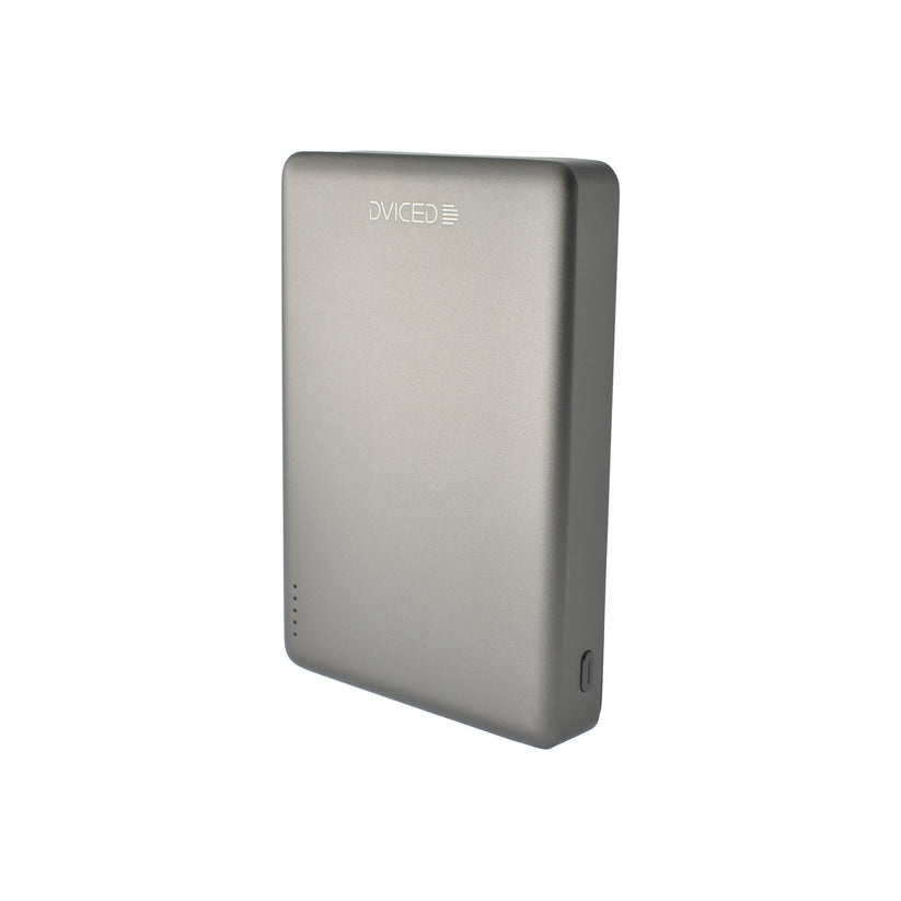 Dviced Ultrathin Power bank 10000mAh - Black/Grey