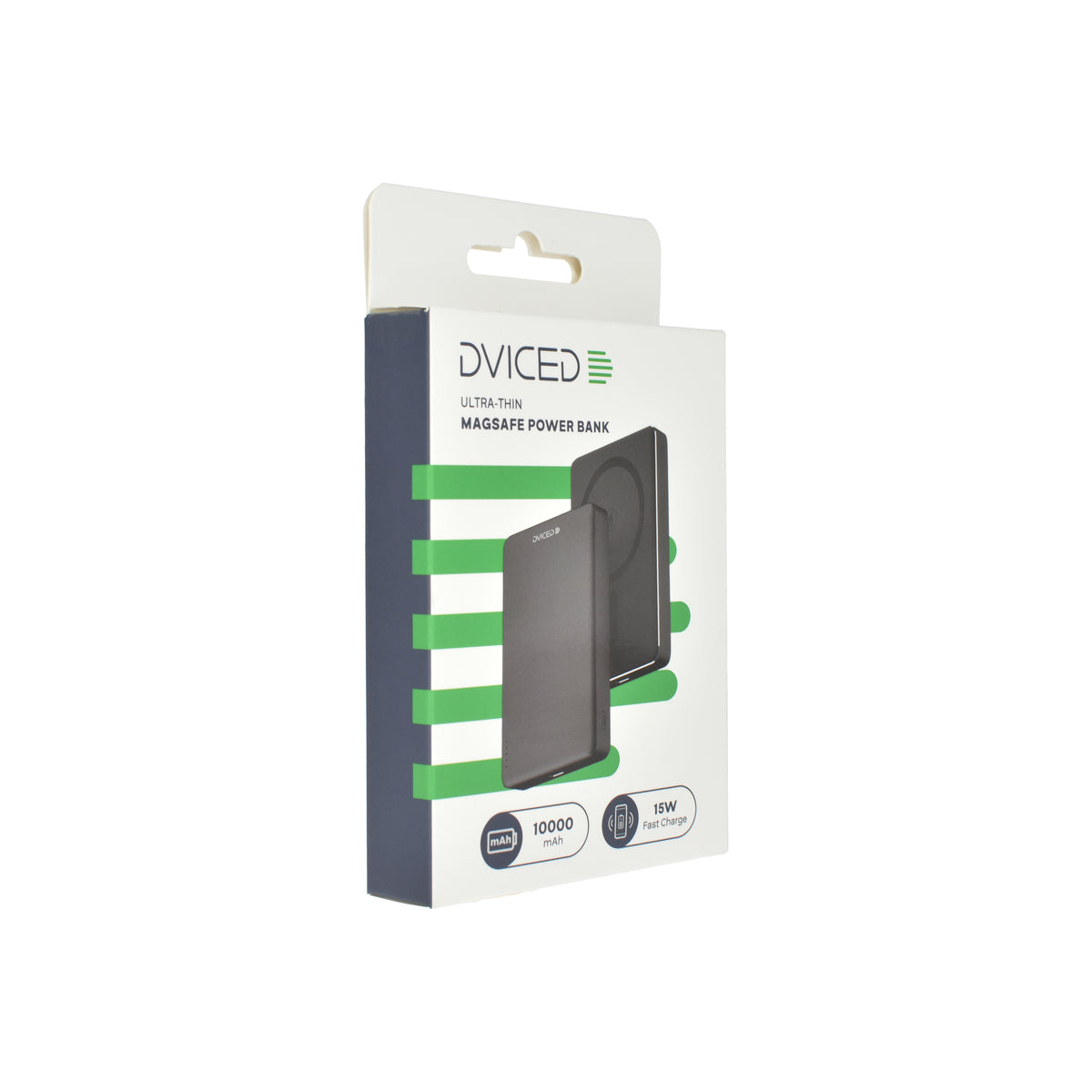 Dviced Ultrathin Power bank 10000mAh - Black