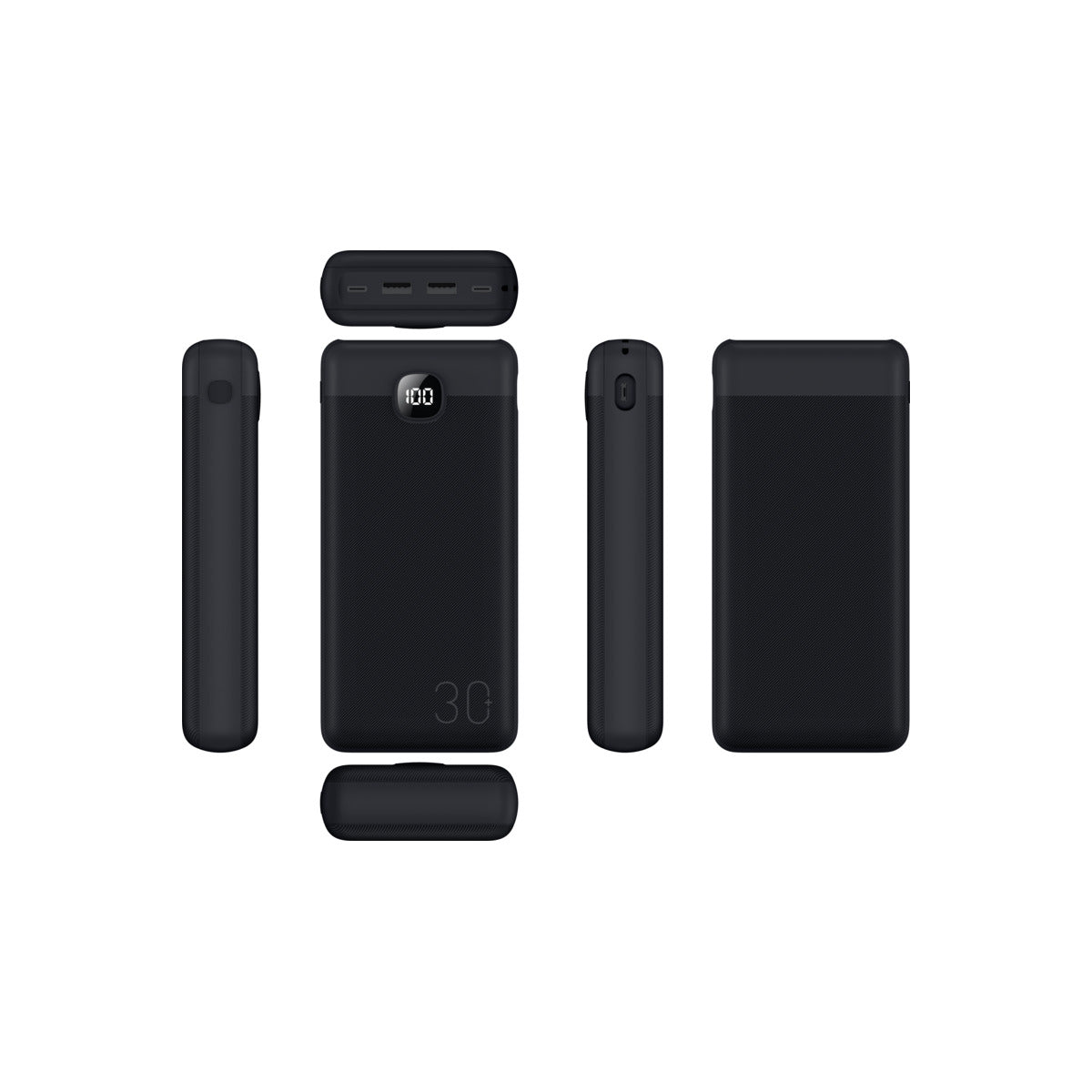 Dviced Power bank 30000mAh - Black