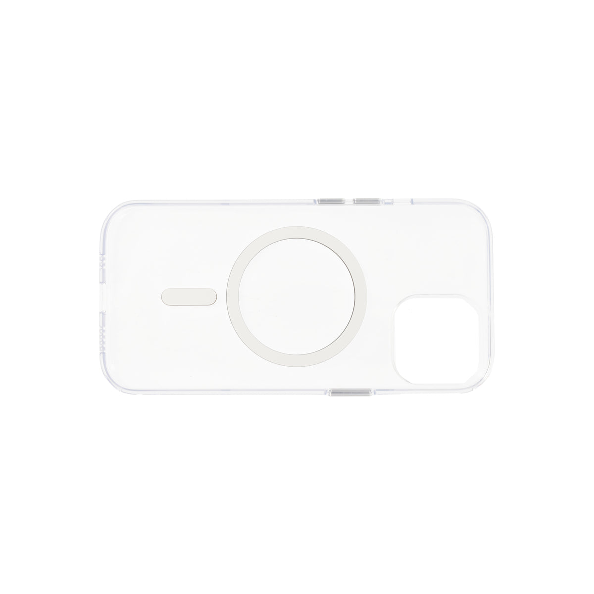 Dviced Magsafe iPhone 15 clear case - White