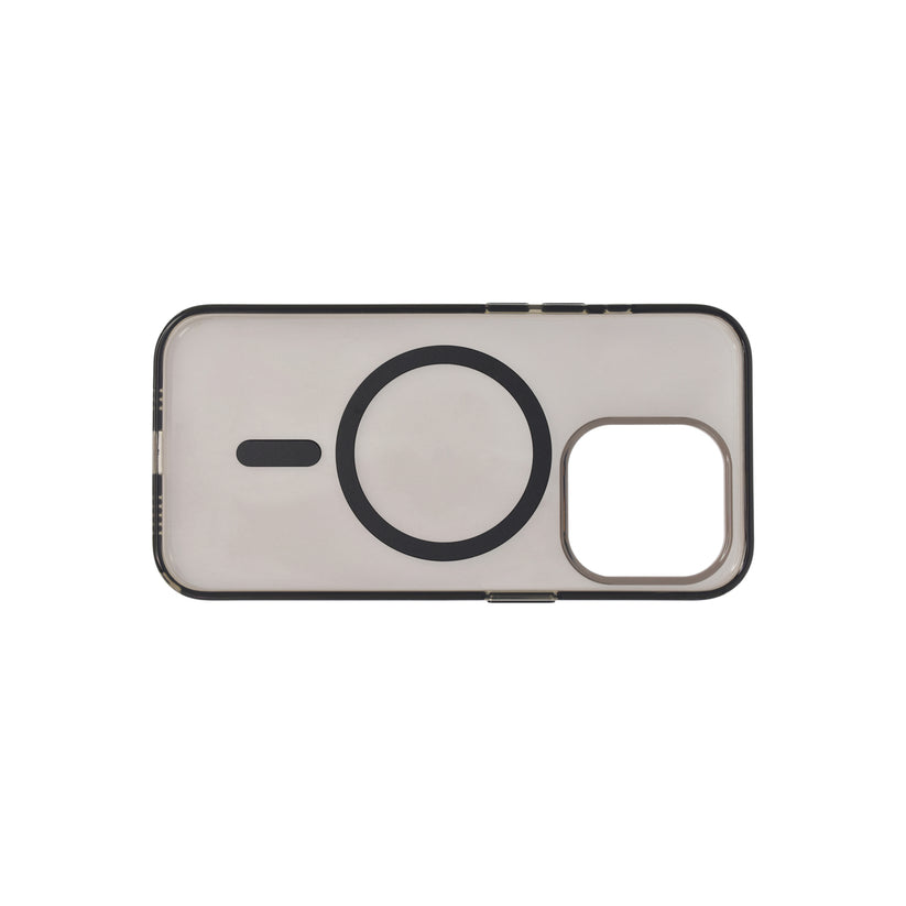Dviced Magsafe iPhone 15 Pro clear case - Black