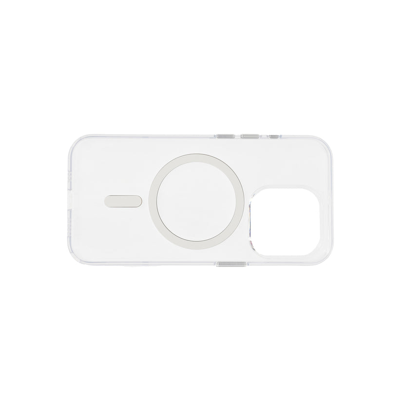 Dviced Magsafe iPhone 15 Pro clear case- White