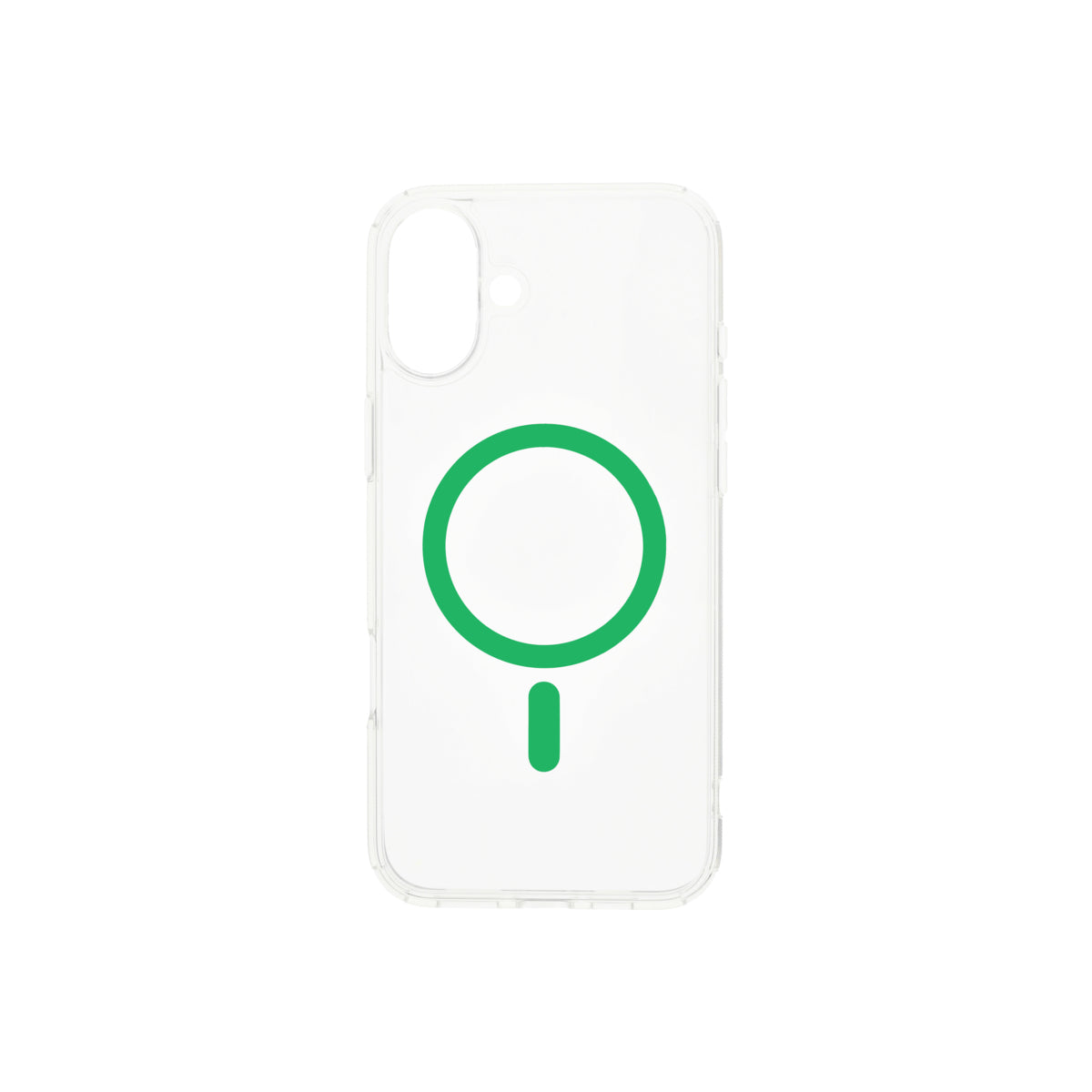 Dviced Magsafe iPhone 16  clear case - Green
