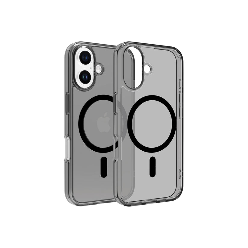 Dviced Magsafe iPhone 16 smoke case - Black