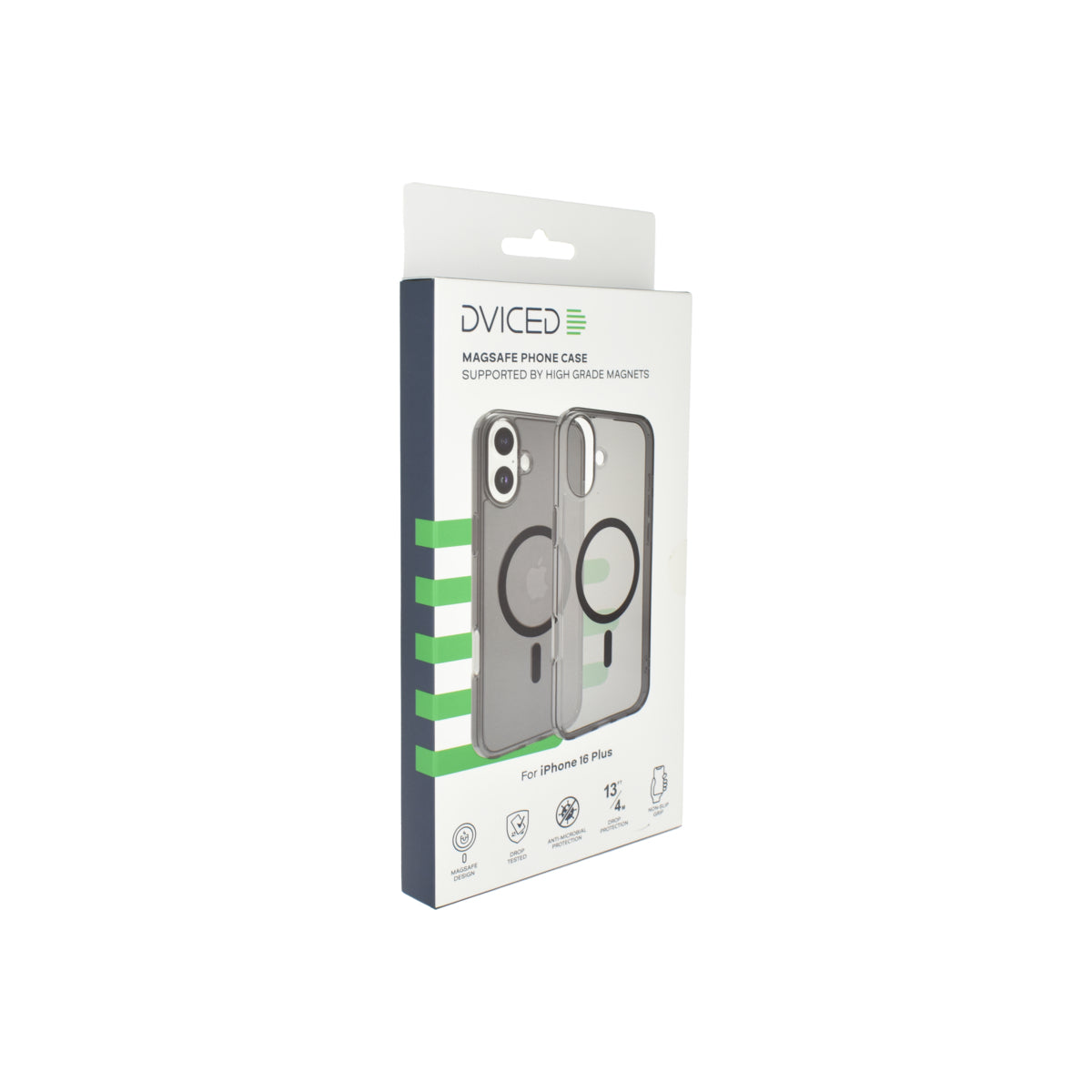 Dviced Magsafe iPhone 16 Plus smoke case - Black