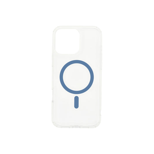 Dviced Magsafe iPhone 16 Pro clear case - Blue