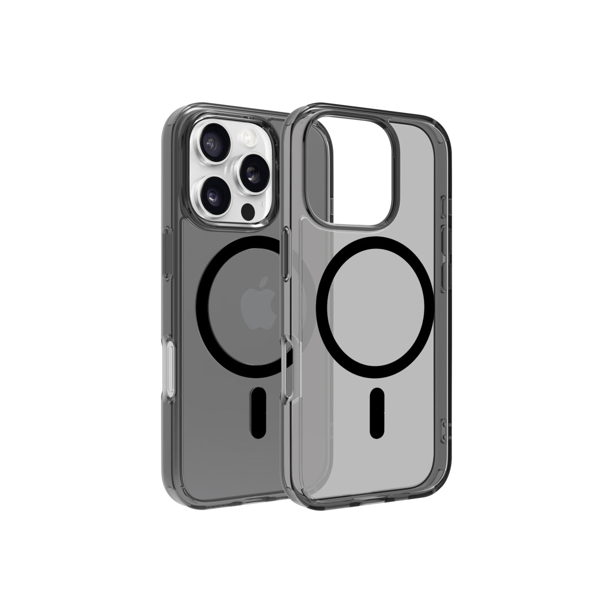 Dviced Magsafe iPhone 16 Pro smoke case - Black