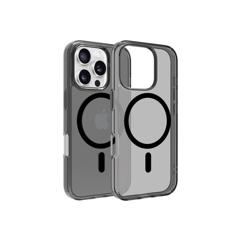 Dviced Magsafe iPhone 16 Pro smoke case - Black