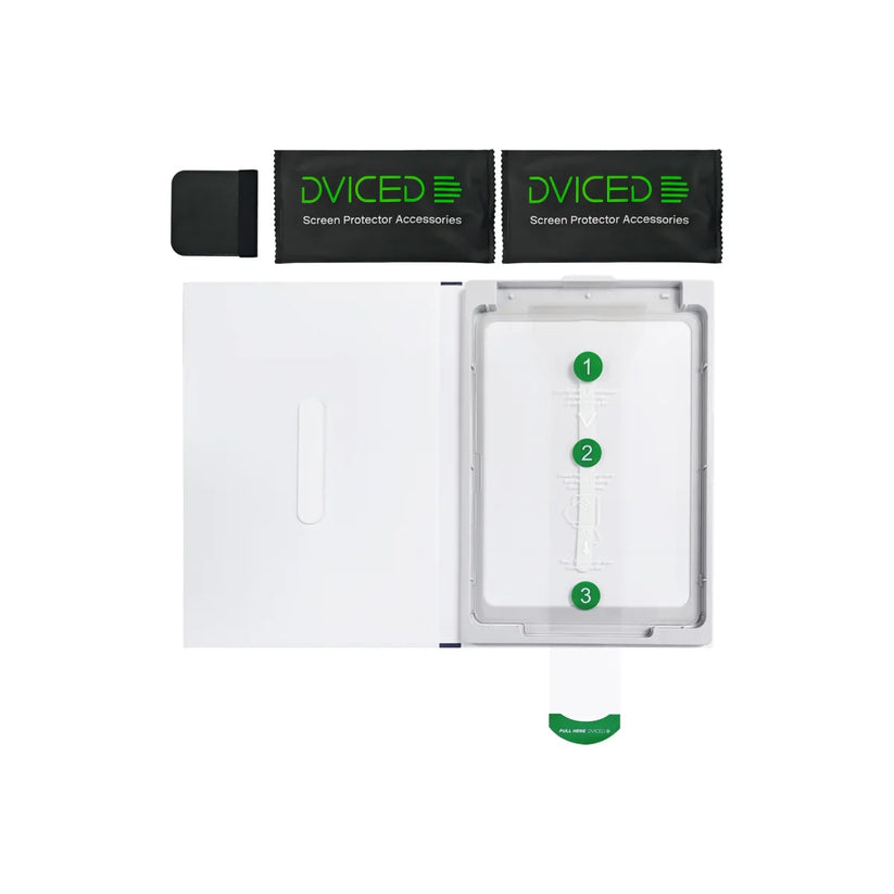 Dviced Tempered glass screen protector for iPad Pro 13-inch with dust-free applicator