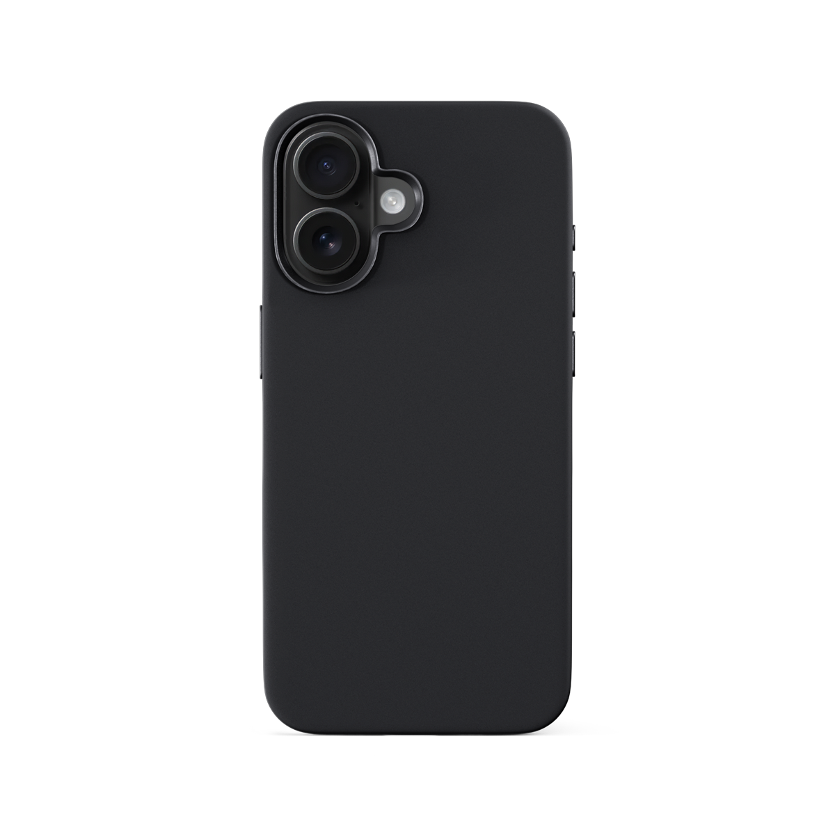 EPICO Mag+ Silicone Case Pro - Black - iPhone 16