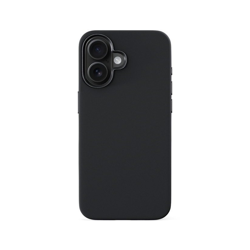 EPICO Mag+ Silicone Case Pro - Black - iPhone 16