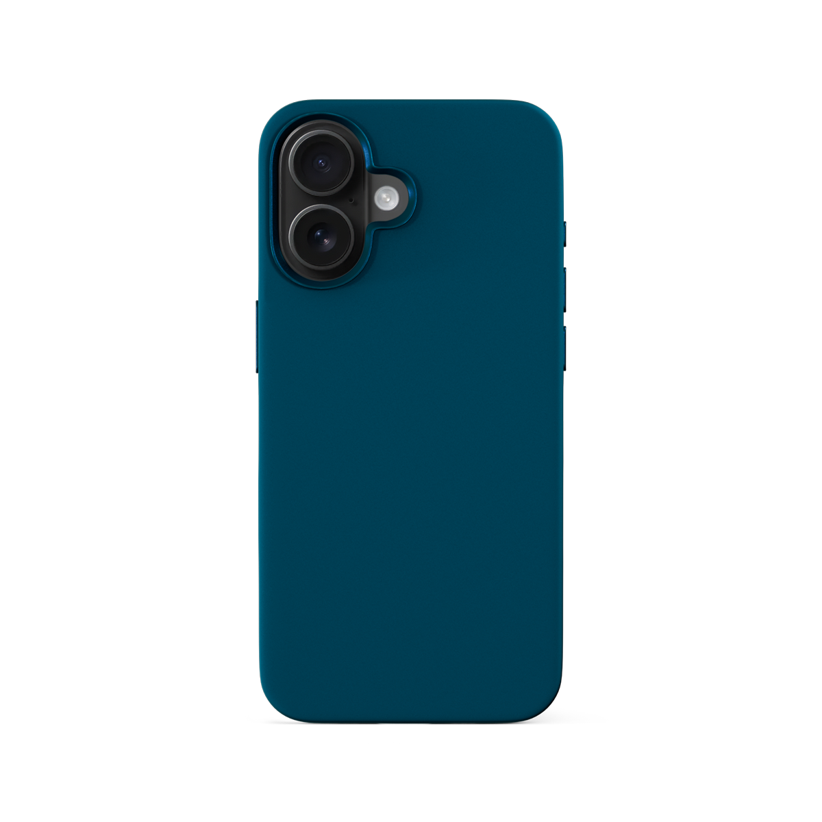 EPICO Mag+ Silicone Case Pro - Petrol Blue - iPhone 16 Plus
