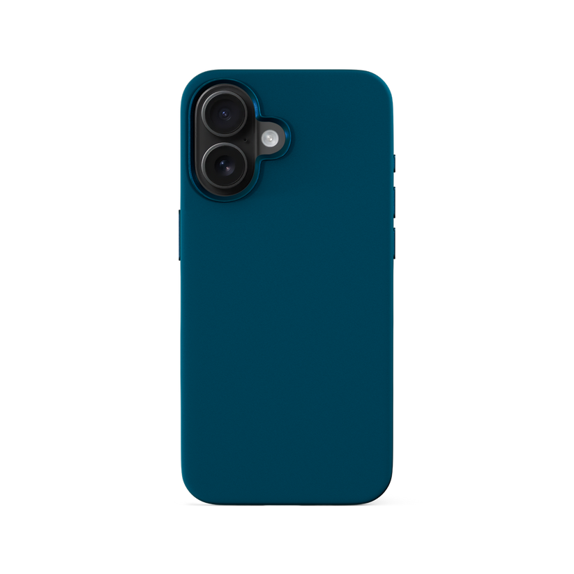 EPICO Mag+ Silicone Case Pro - Petrol Blue - iPhone 16 Plus
