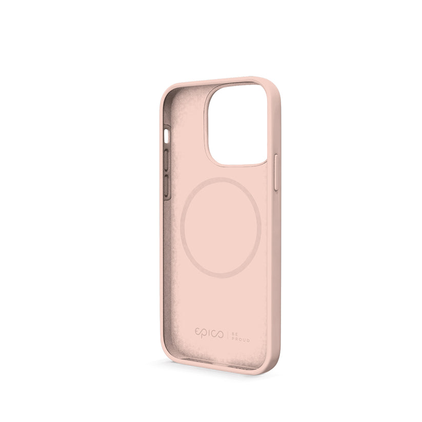 EPICO SILICONE MAGNETIC - MAGSAFE COMPATIBLE CASE iPhone 13 Pro Max - candy pink
