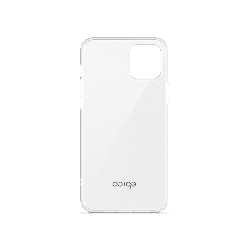 EPICO TWIGGY GLOSS CASE iPhone 12 / 12 Pro (6,1") - white transparent