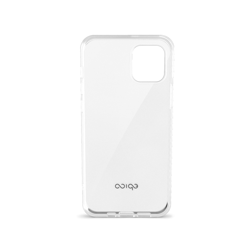 EPICO TWIGGY GLOSS CASE iPhone 12 / 12 Pro (6,1") - white transparent