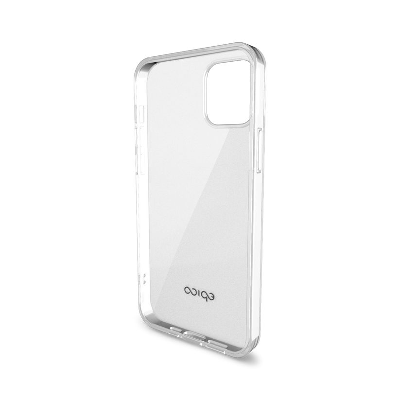 EPICO TWIGGY GLOSS CASE iPhone 12 / 12 Pro (6,1") - white transparent