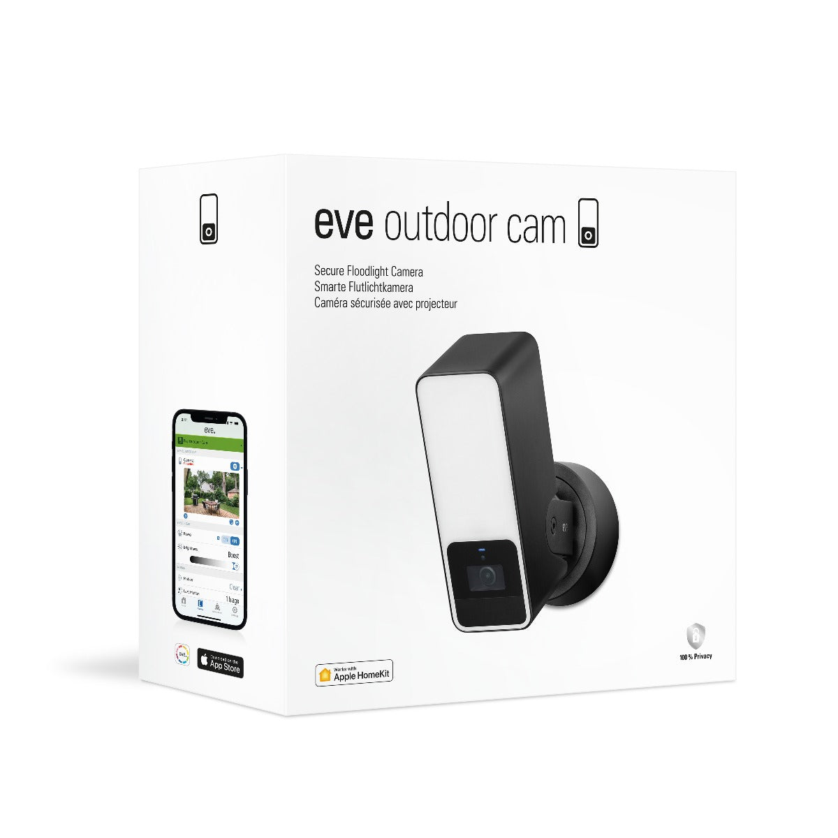Eve Outdoor Cam Secure Floodlight Camera