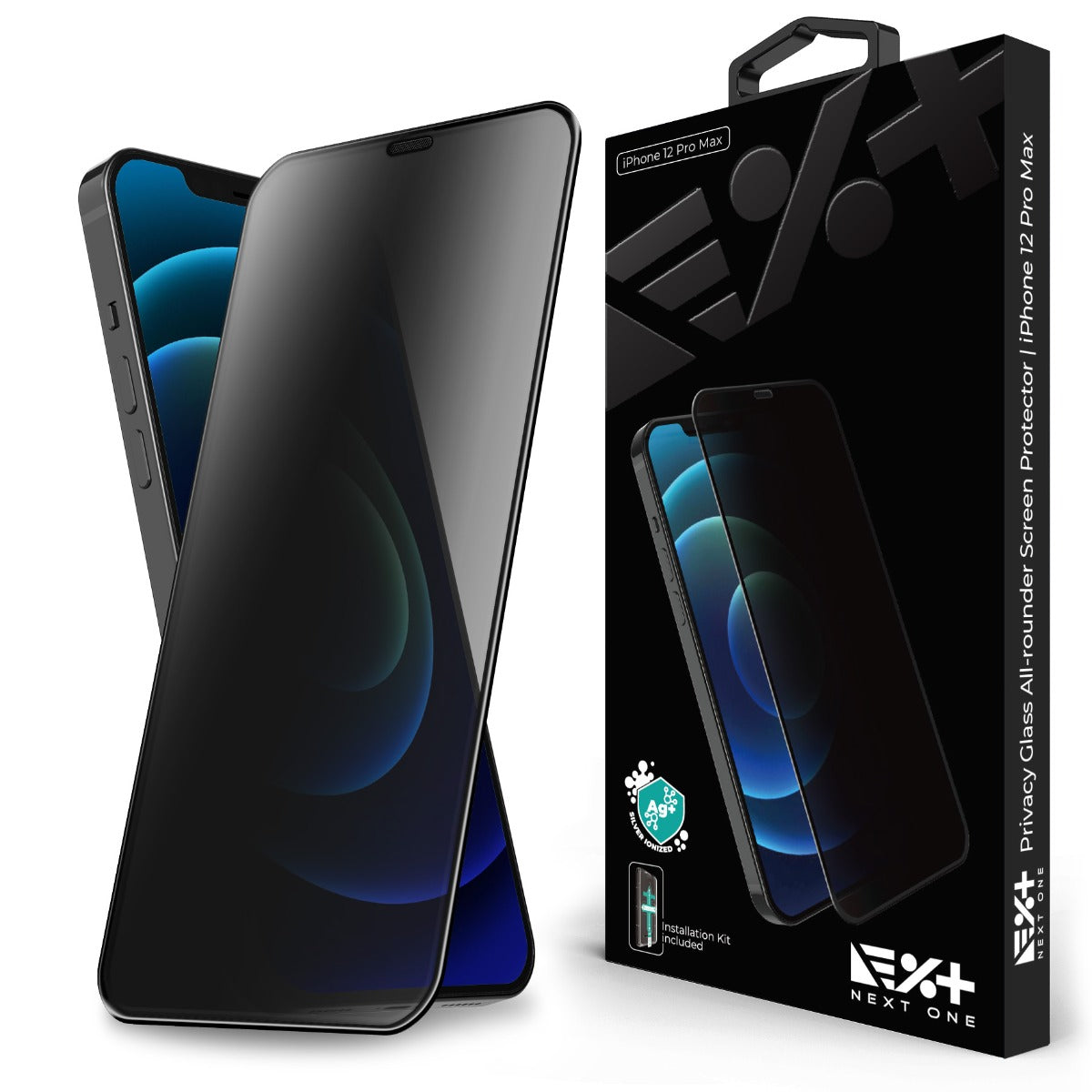 NEXT ONE заштитно стакло за iPhone 12 Pro Max (PRIVACY)