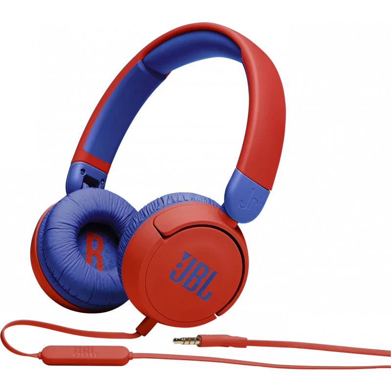 JBL-KIDS WIRED ON-EAR HEADPHONES-JR310-red