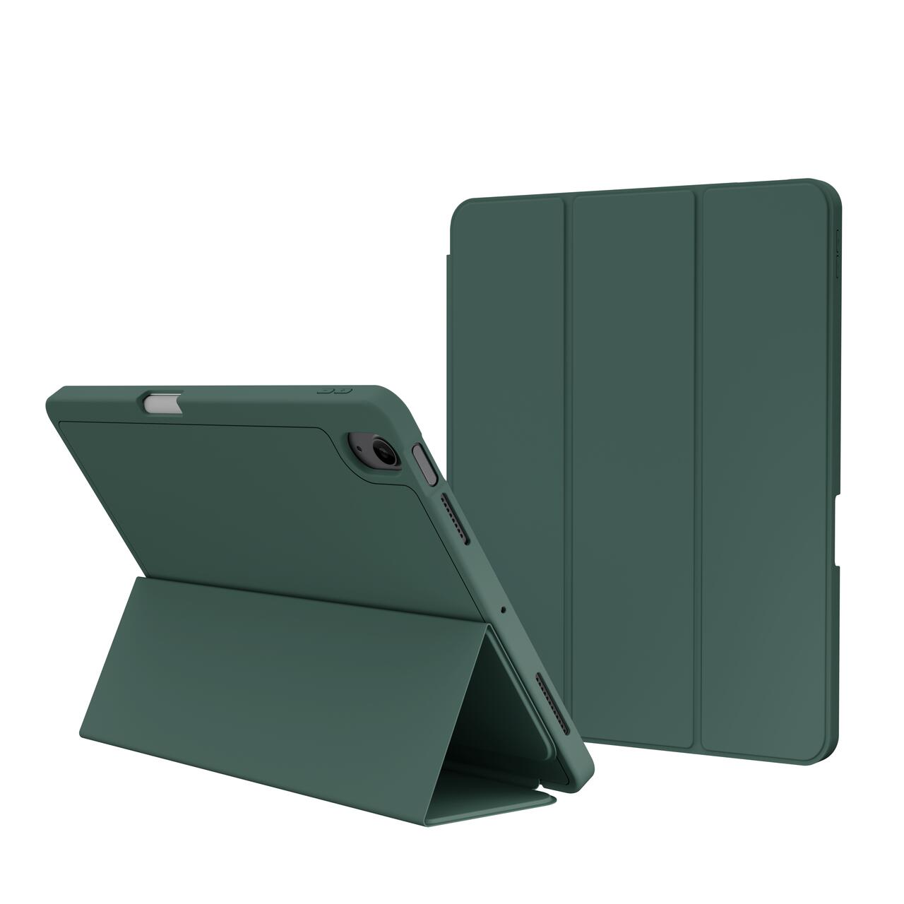 Husa de protectie Next One Rollcase pentru iPad Air 11" M2, cu suport pentru stilou, Verde