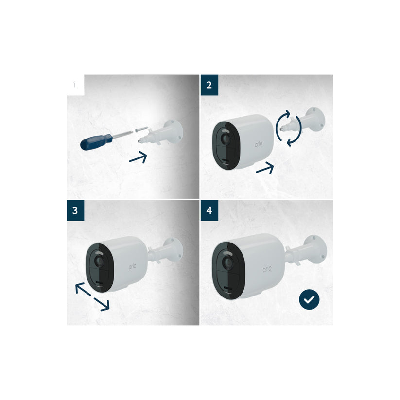 Arlo Go 2 3G/4G SIM Outdoor Security Camera - White