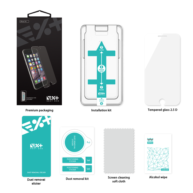 NEXT ONE заштитно стакло за iPhone SE
