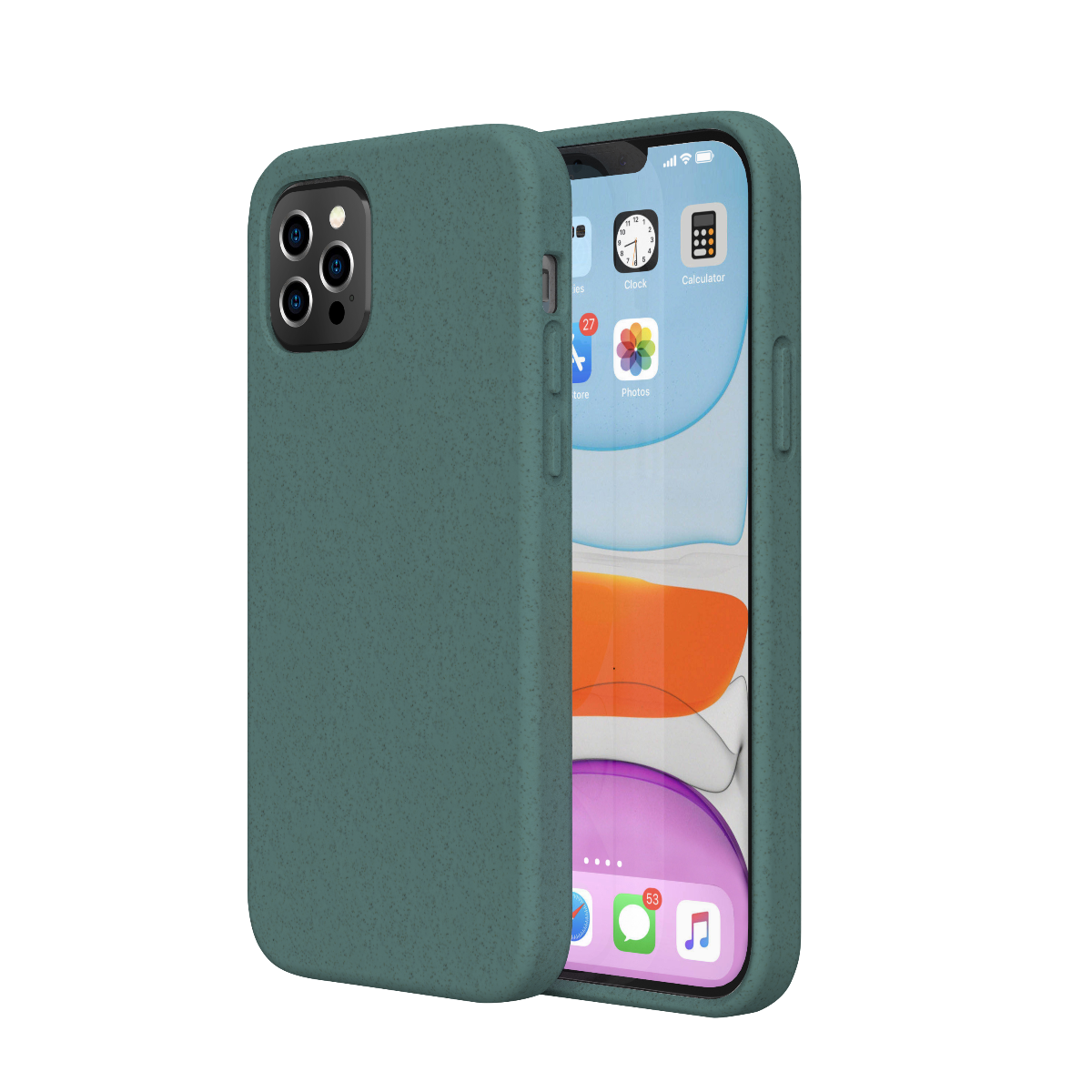 NEXT ONE ЕКО маска за iPhone 12 Pro Max - зелена